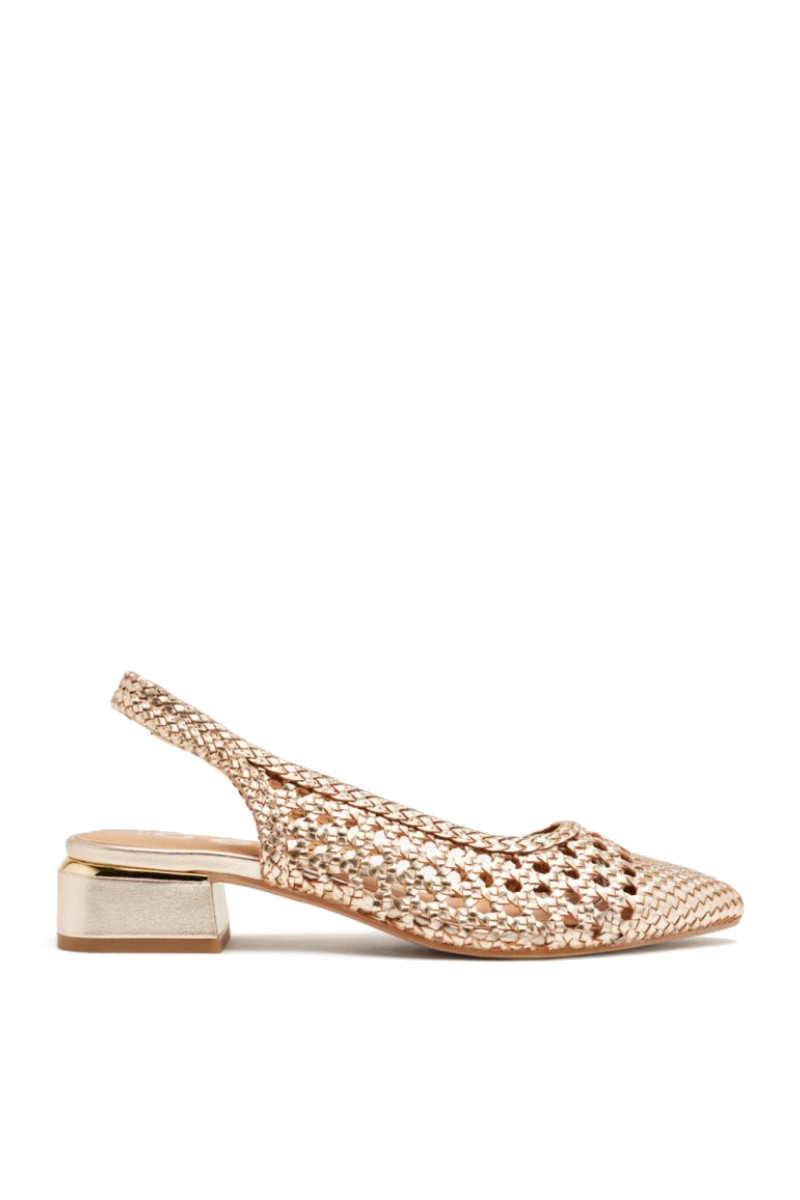 GIOSEPPO Slingback intrecciate