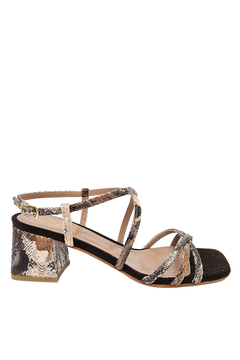 Silk-ò Sandalo tacco basso