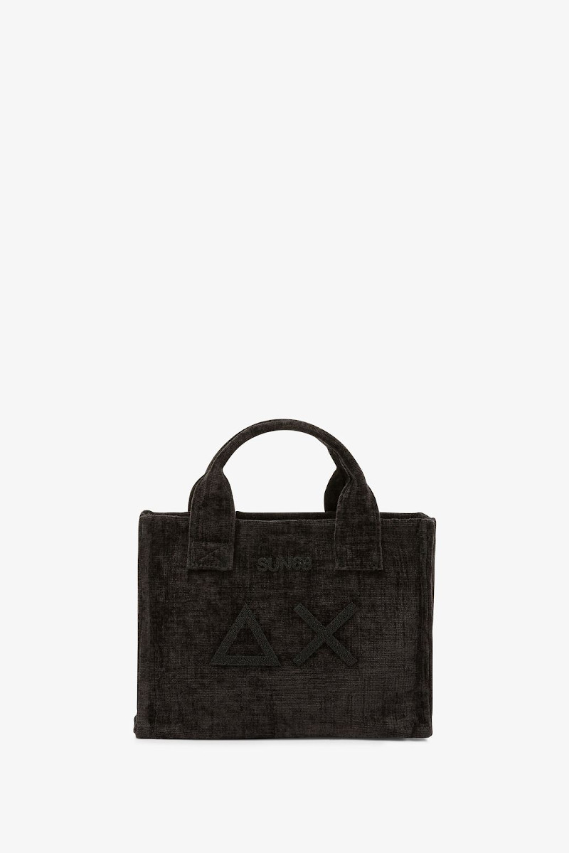 SUN68 Mini shopping bag Cali in velluto