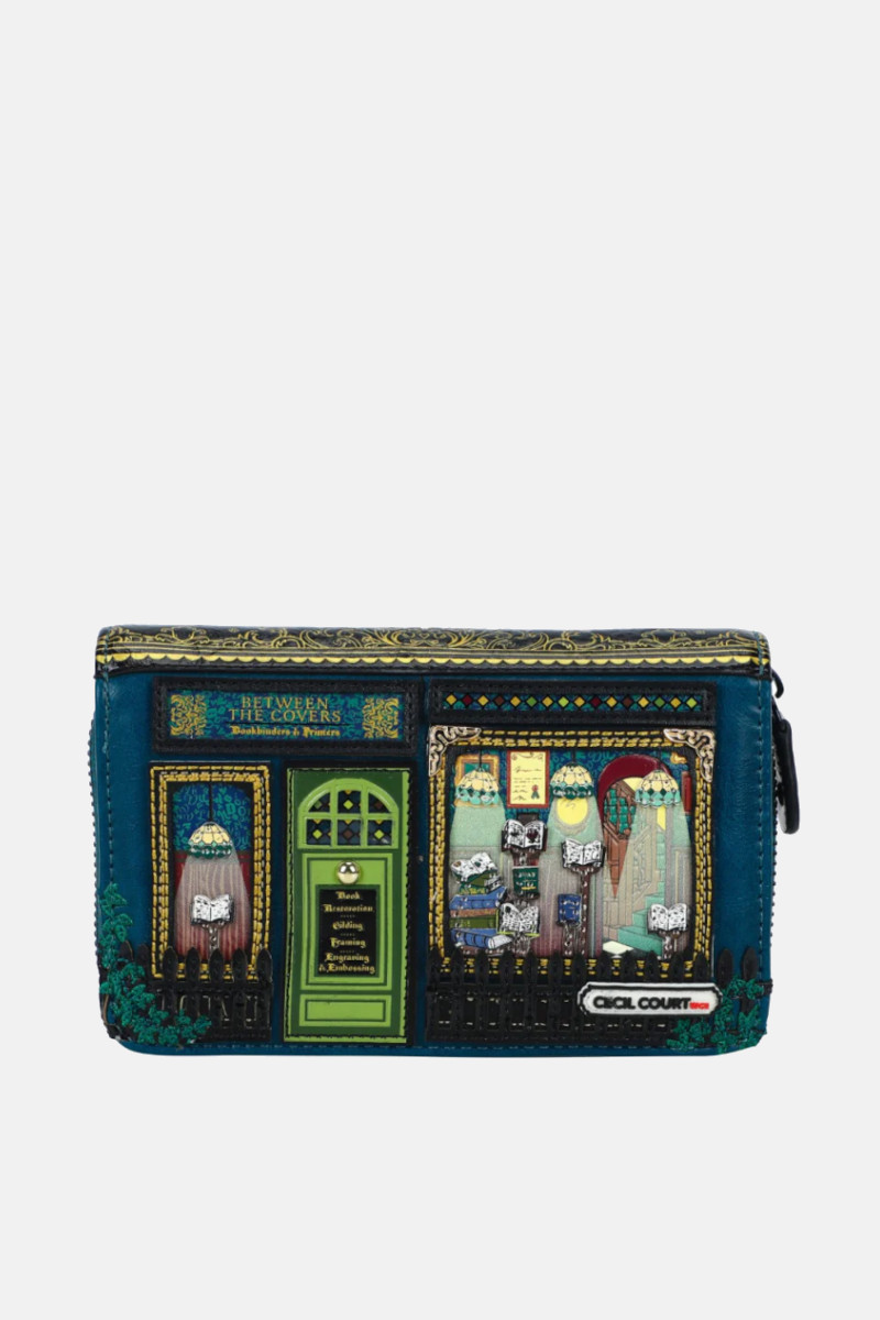 Vendula Portafoglio zip/bottone Between the Covers Bookbinders