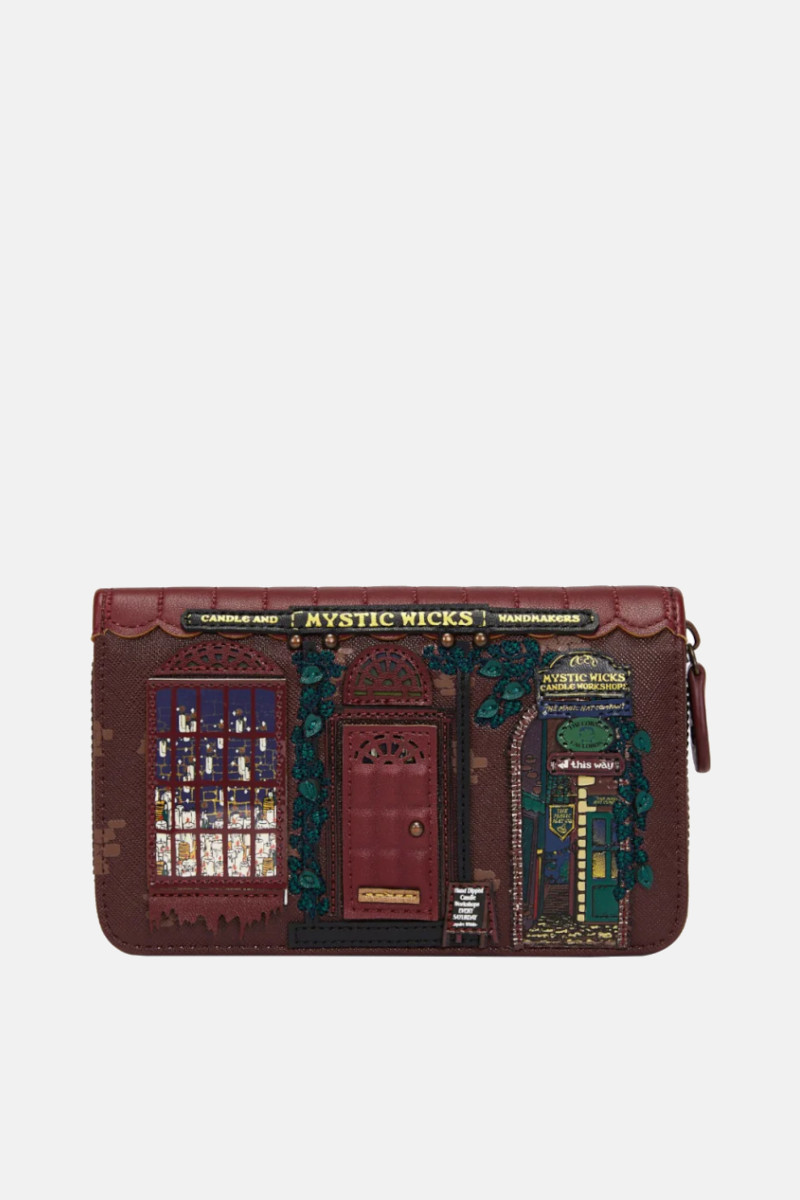 Vendula Portafoglio zip/bottone Mystic Wicks Candle