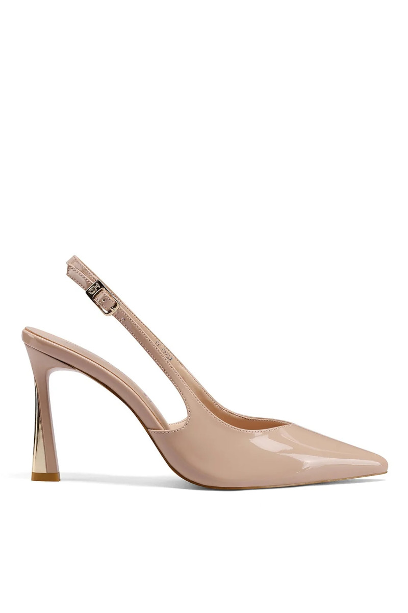 Queen Helena Slingback vernice