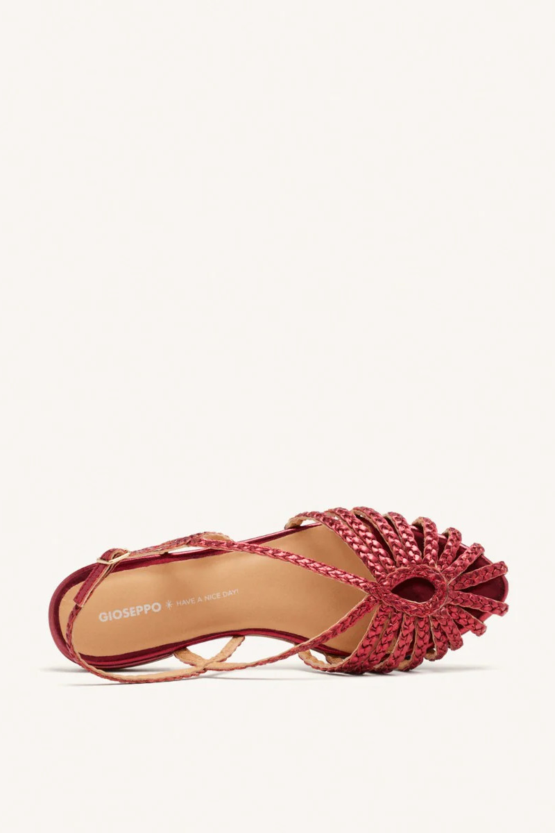 GIOSEPPO Slingback intrecciate