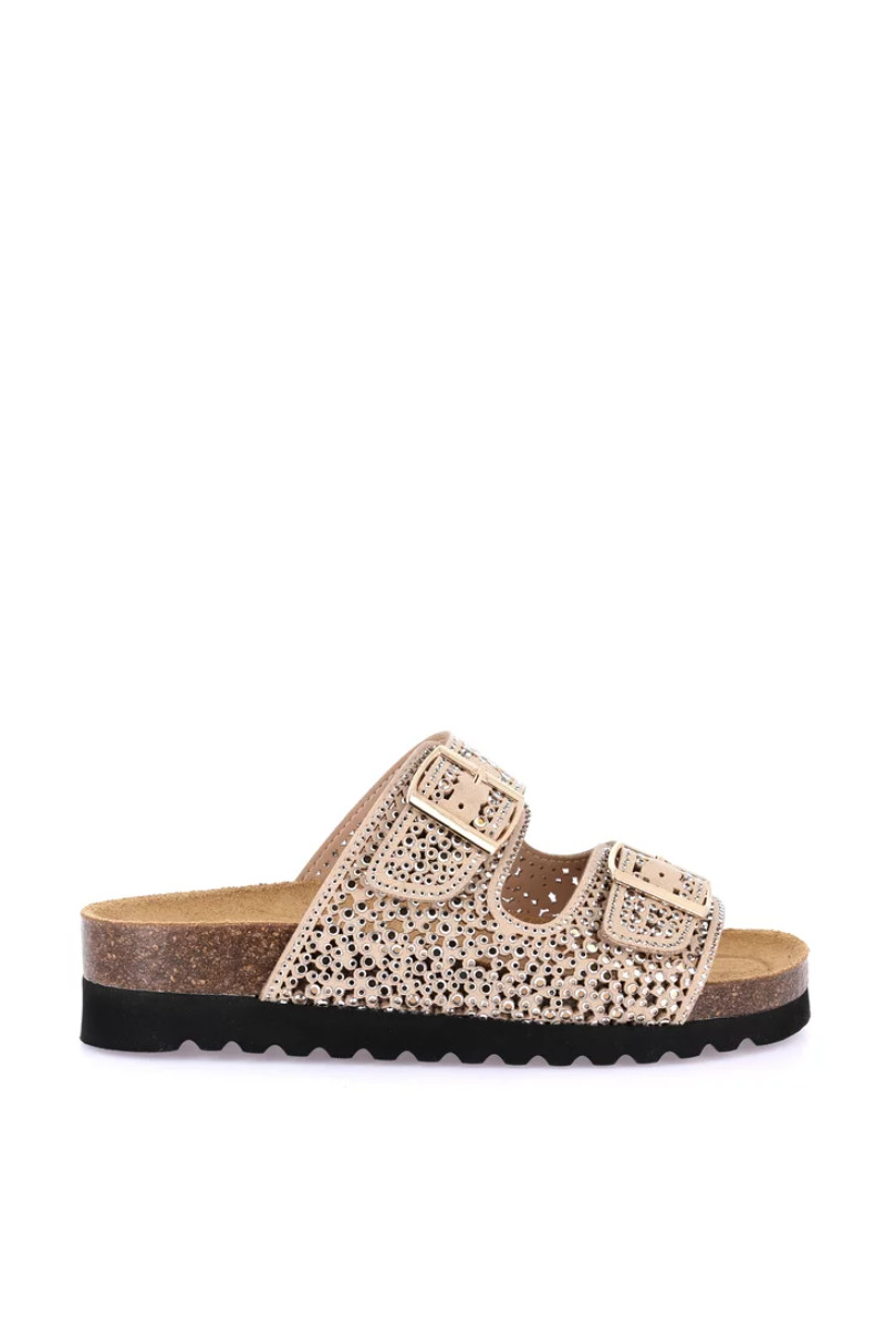 Grunland Ciabatta doppia fascia brillantini
