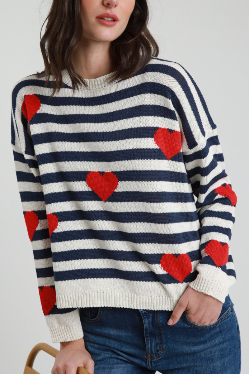 SusyMix Maglioncino cuori