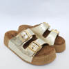 B LINE Ciabatta zeppa doppia fascia - immagine 2