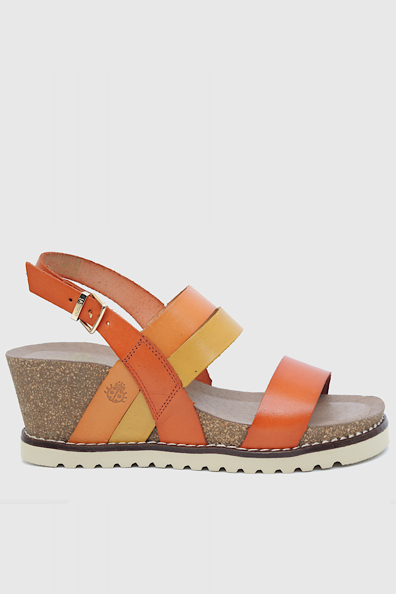 sandalo motril yokono zeppa giallo