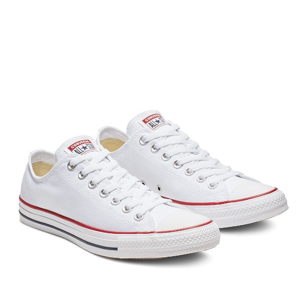 converse basse tessuto bianco all star m7652c